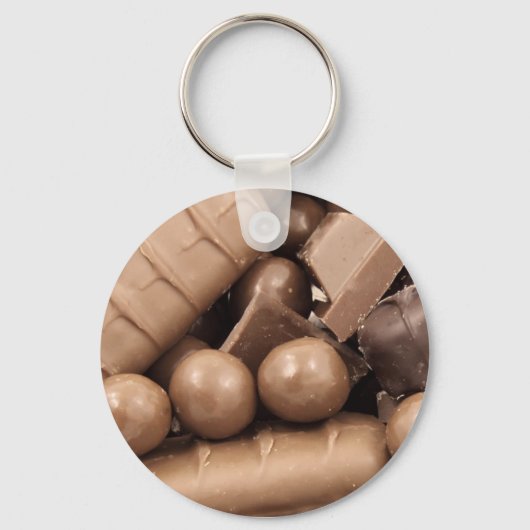 Chocolade Sleutelhanger (Voorkant)