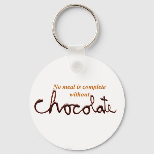 Chocolade Sleutelhanger (Voorkant)