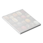 Chocolade Snoep - 5,5" x 6" Notitieblok (Schuin)