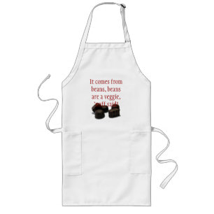 chocolade snoep apron lang schort