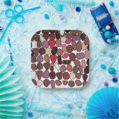 Chocolade Snoep banketbakkerij verjaardagsfeestje Papieren Bordje (Feest)