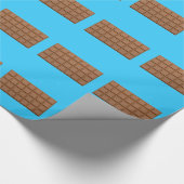 Chocolade Snoep Bar Cadeaupapier (Hoek)