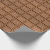 Chocolade Snoep Bar Cadeaupapier (Hoek)