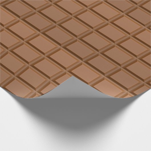 Chocolade Snoep Bar Cadeaupapier (Hoek)