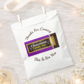 Chocolade Snoep Bar Dank je Feest Bedankzakje (Geknipt)