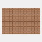 Chocolade Snoep Bar Inpakpapier Vel (Voorkant 3)