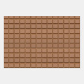 Chocolade Snoep Bar Inpakpapier Vel (Voorkant 2)