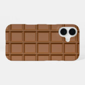 Chocolade Snoep Bar iPhone 16 Hoesje (Achterkant horizontaal)