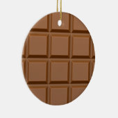 Chocolade Snoep Bar Keramisch Ornament (Rechts)