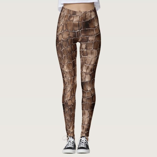 Chocolade Snoep Bar Leggings (Voorkant)