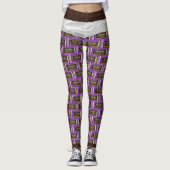 Chocolade Snoep Bar Leggings (Voorkant)