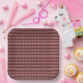 Chocolade Snoep Bar Party Papieren Bordje (Feest)
