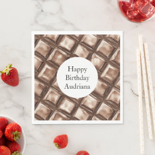 Chocolade Snoep Bar Servet