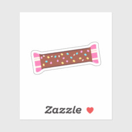 Chocolade Snoep Bar Sticker