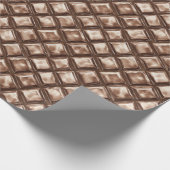 Chocolade Snoep Bar Verjaardag Cadeaupapier (Hoek)