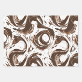 Chocolade Snoep Bar Verjaardag Inpakpapier Vel (Voorkant 2)