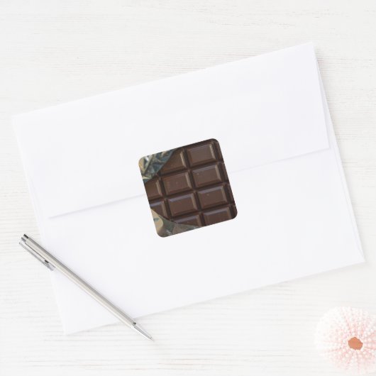 Chocolade Snoep Bar Voedsel Stickers (Envelop)