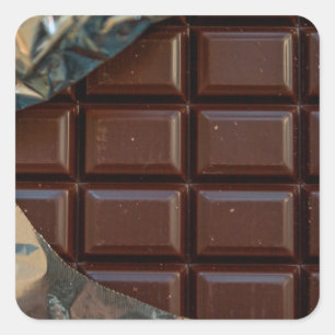Chocolade Snoep Bar Voedsel Stickers