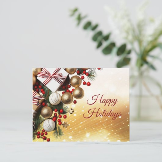 Chocolade Snoep Briefkaart (Staand voorkant)