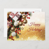 Chocolade Snoep Briefkaart (Voorkant / Achterkant)