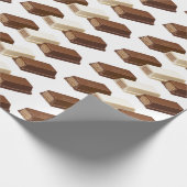 Chocolade Snoep cadeauverpakking elke gelegenheid Cadeaupapier (Hoek)