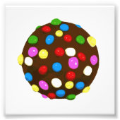 Chocolade Snoep Colour Ball Foto Afdruk (Voorkant)