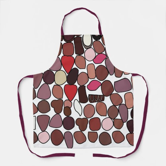 Chocolade Snoep Confectie Chocolatier Schort (Voorkant)