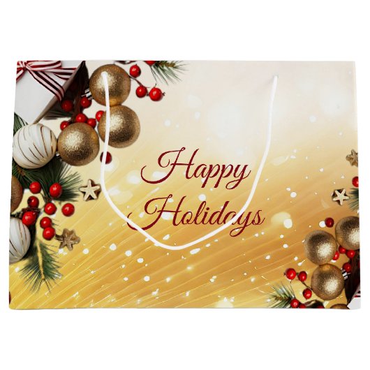 Chocolade Snoep geschenkzak Groot Cadeauzakje (Voorkant)