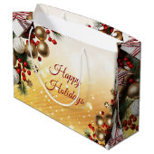 Chocolade Snoep geschenkzak Groot Cadeauzakje (Achterkant Gekanteld)