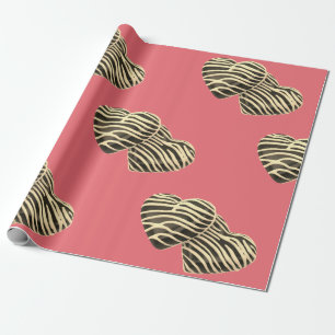 Chocolade snoep hart romantisch roze schattige lie cadeaupapier