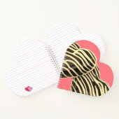 Chocolade snoep hart roze zoet schattig notitieboek (Binnen)