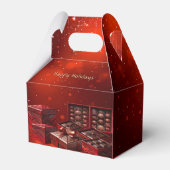 Chocolade Snoep Kerstcadeau Doos Bedankdoosjes (Voorkant Zijde)