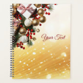 Chocolade Snoep kerstvakantie Planner (Voorkant)