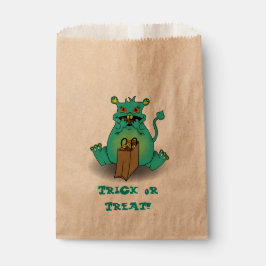 Chocolade Snoep Monster Bedankzakje