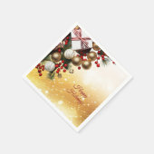 Chocolade Snoep papier servet (Hoek)