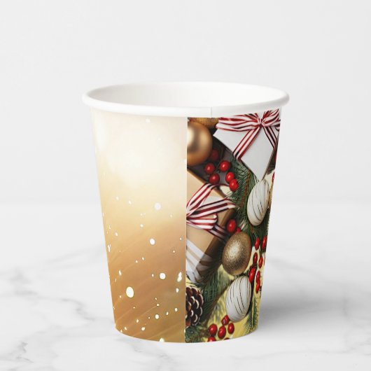 Chocolade Snoep papieren bekers (Rechts)