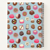 Chocolade Snoep snoepgoed Aangepast recept Notitieboek (Achterkant)