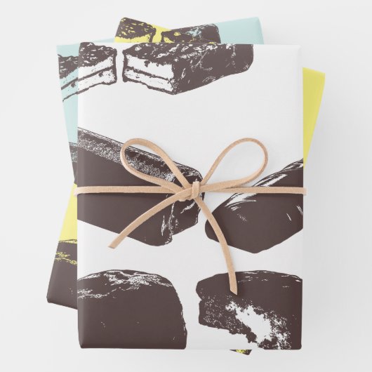 Chocolade Snoep snoepjes gebak verwerkt voedselkun Inpakpapier Vel (In situ)