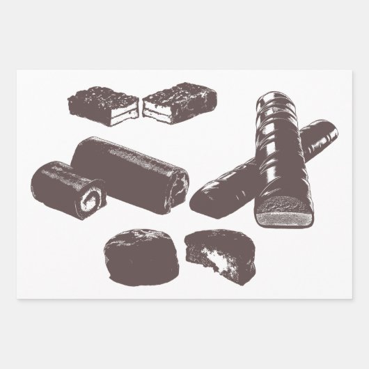 Chocolade Snoep snoepjes gebak verwerkt voedselkun Inpakpapier Vel (Voorkant)