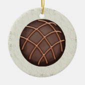 Chocolade-Snoep - SRF Keramisch Ornament (Voorkant)