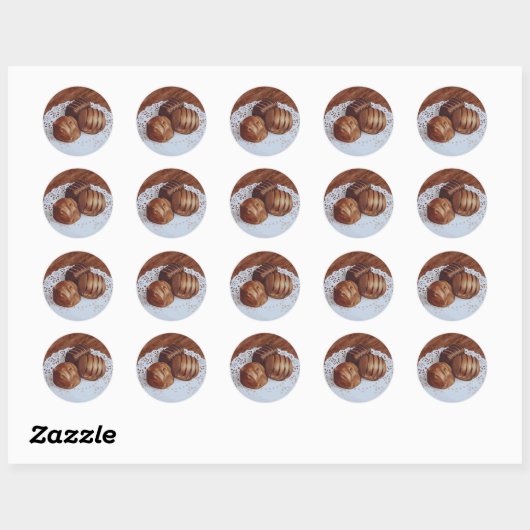 Chocolade Snoep Sticker (Vel)