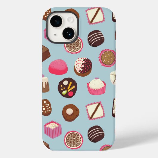 Chocolade Snoep suikergoed Case-Mate iPhone Case (Achterkant)