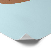 Chocolade Snoep suikergoed Poster (Hoek)