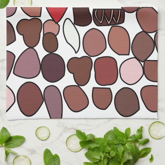 Chocolade Snoep suikergoed Theedoek (Gevouwen)