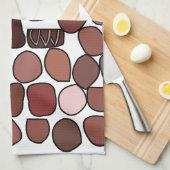 Chocolade Snoep suikergoed Theedoek (Quarter Fold)