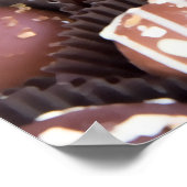 Chocolade Snoep Truffle Poster (Hoek)