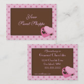 Chocolade Snoep Visitekaartjes (Voorkant / Achterkant)