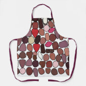 Chocolade Snoep Zoetwaren Chocolatier Schort (Voorkant)