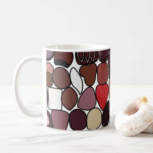 Chocolade Snoepgoed Banketbakkerij Koffiemok (Met donut)