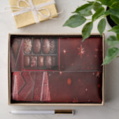Chocolade Snoepgoed Vakantie Tissuepapier (Geschenk)